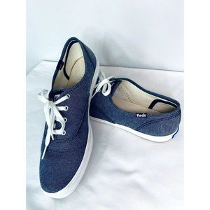 Keds Sneakers Blue Denim Dream Foam Memory Foam Women's Size 8.5